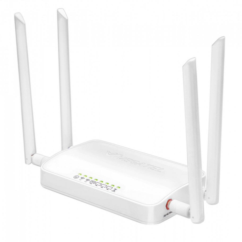 Роутер 4G VEGATEL VR6 Wi-Fi-2,4/5 Роутер 4G VEGATEL VR6 Wi-Fi-2,4/5