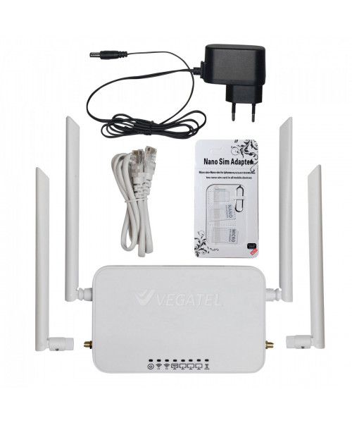 Роутер 4G VEGATEL VR6 Wi-Fi-2,4/5 Роутер 4G VEGATEL VR6 Wi-Fi-2,4/5