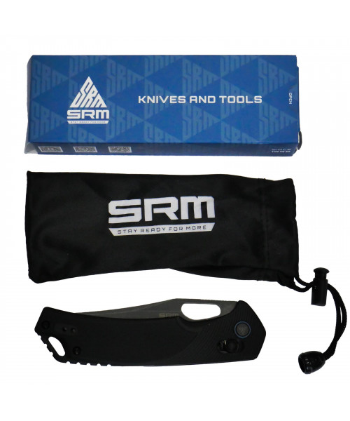 SRM Retreiver 9201-GB нож складной черный