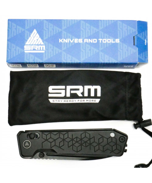 SRM Rubik 7228B-AB2 нож складной черный