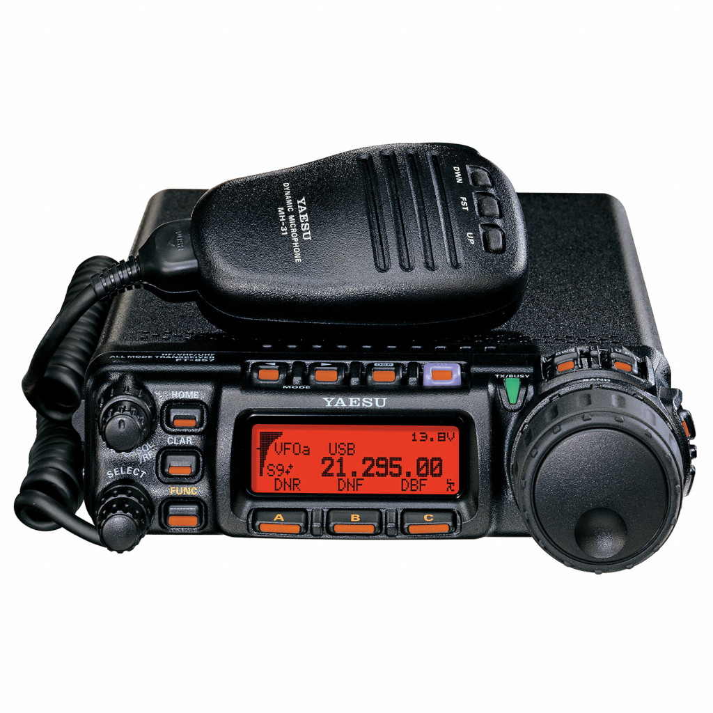YAESU FT-857D автомобильная р/ст