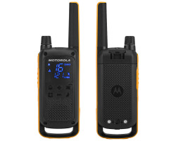 Рация MOTOROLA TLKR-T82EXT RSM портативная (комплект из 2-х р/ст)